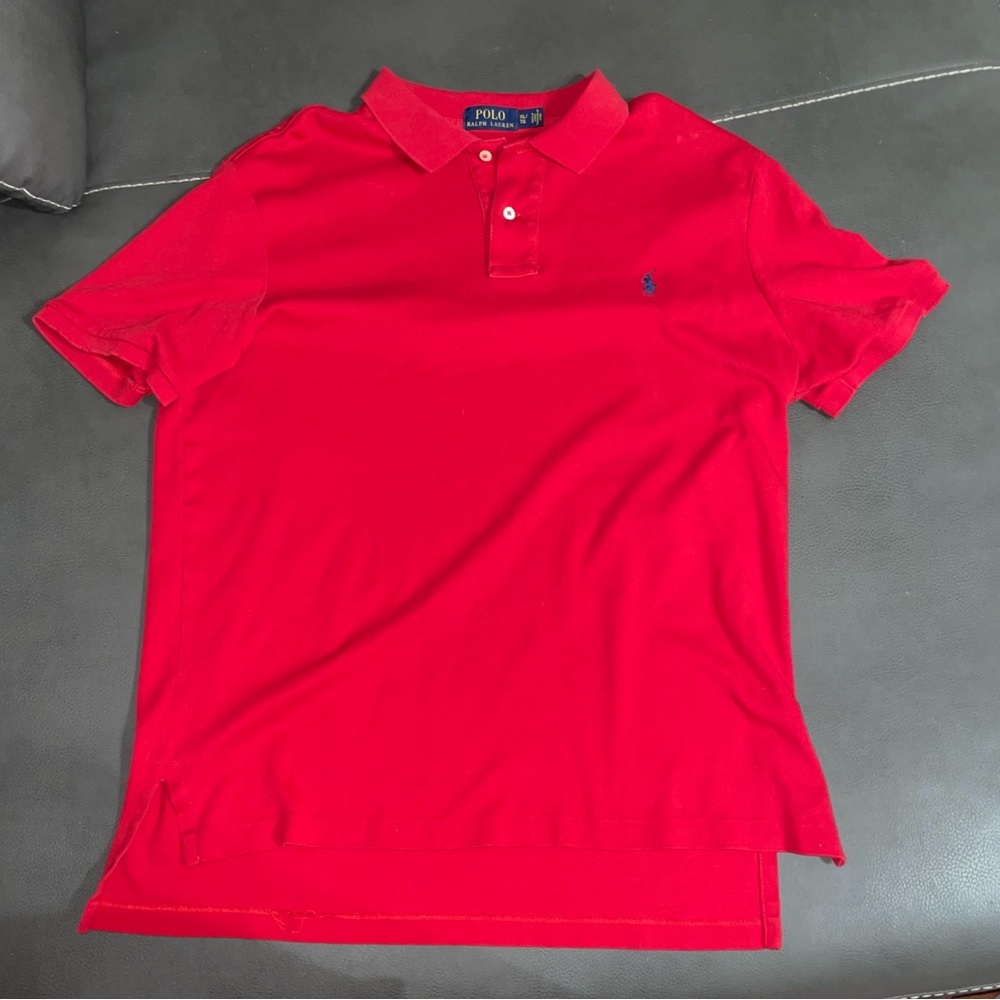 Polo Ralph Lauren Classic Fit Red Polo Shirt | Men’s XL